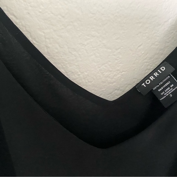 *CLOSING SHOP MUST GO*Torrid Sophie chiffon double layer swing cami - Picture 2 of 3